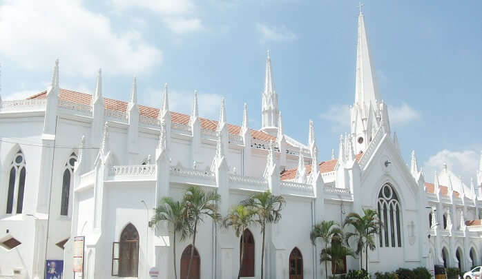 Santhome Church perfect for chennai sightseeing