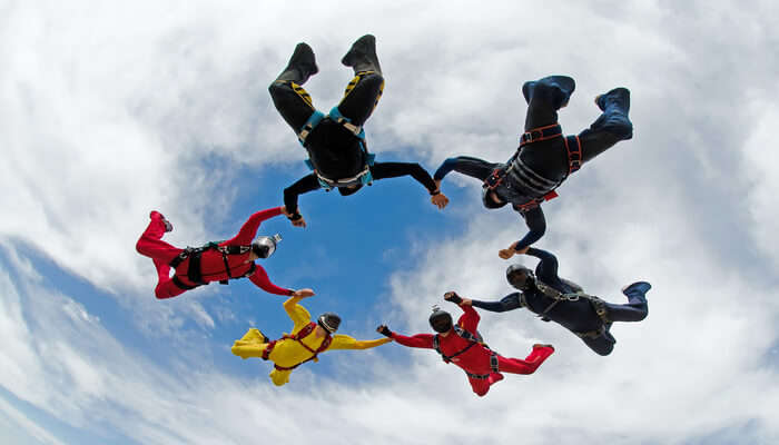 Skydiving in Germany