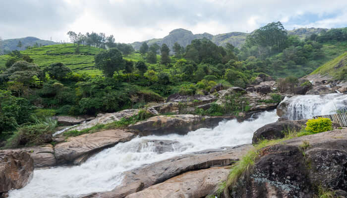 Best waterfalls near Munnar