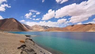 Pangong is one of the best places to visit in India with friends