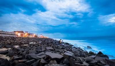 A majestic view of Pondicherry one of the best destinations for solo trips in India