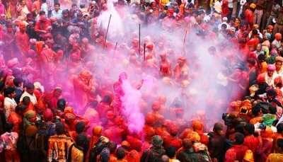 Holi Festival, one of the best things to do in Vrindavan