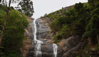 Witnessing enchanting views at Silver Cascade Falls is one of the things to do in Kodaikanal