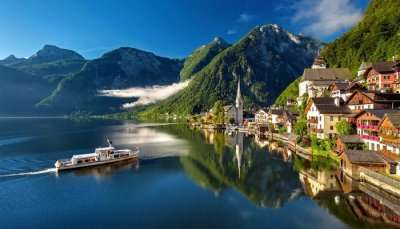 A beautiful lake in Austria
