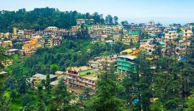 Aerial View of Dharamshala