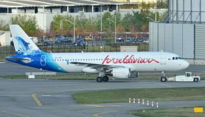 A Maldivian Airlines Plane
