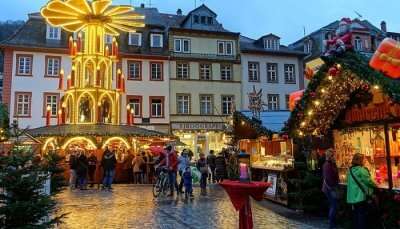 Visit Heidelberg, one of the best places to spend Christmas in Europe