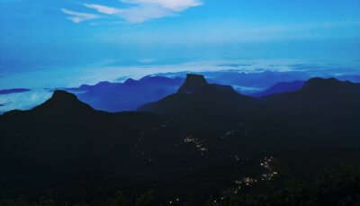 The scenic Adams Peak is among the most beautiful places in Sri Lanka 