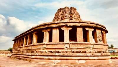 Aihole Durga Temple, among the famous temples in South India.