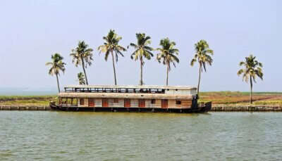 Beautiful view when travelling to airports in Kerala