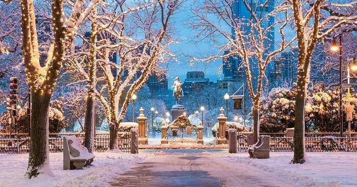 Where Is The Best Place To Go For Snow At Christmas In Usa