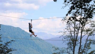 best places to do Zipline in India