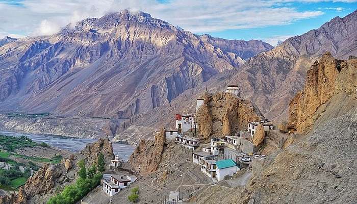 Perched at a staggering elevation of 18,000 ft, Komik is the highest motorable village in the world and one of the best places to visit in Spiti Valley