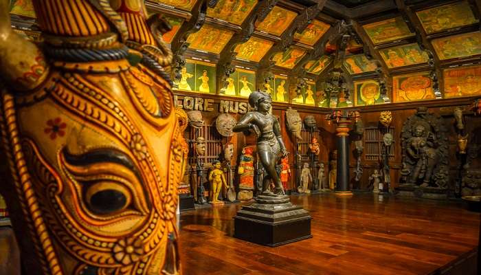 Experience the rare exhibits at Folklore Museum in Ernakulam