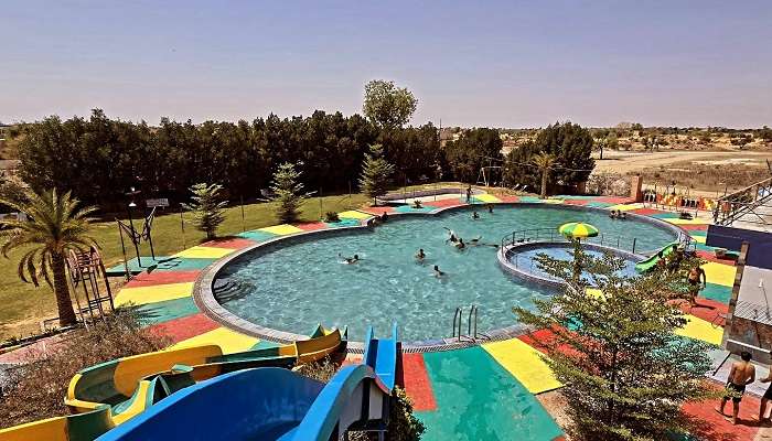 Fun World Waterpark, among the places to visit in Bikaner.