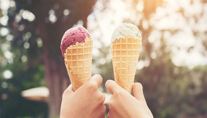 Enjoy mouthwatering ice cream