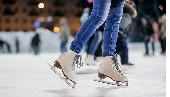 Ice skating is among the best things to do in Delhi in summer