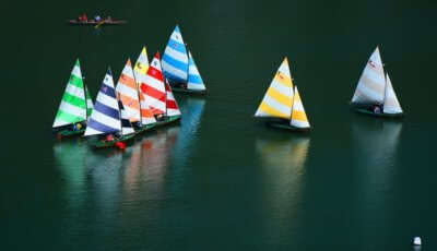 Boats sailing