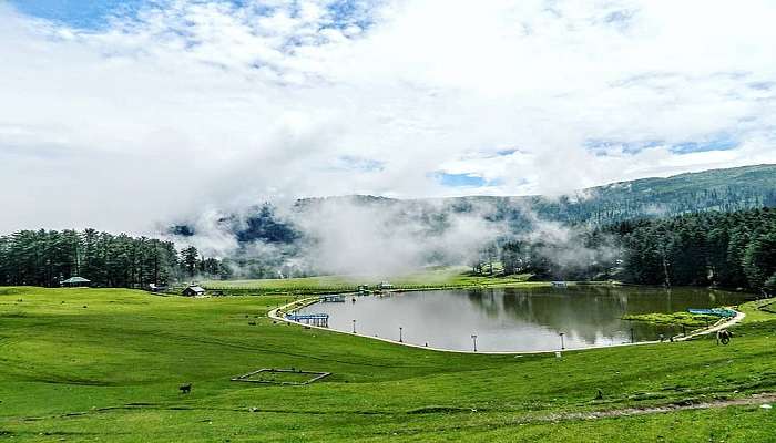 A spectacular view of Patnitop in Kashmir