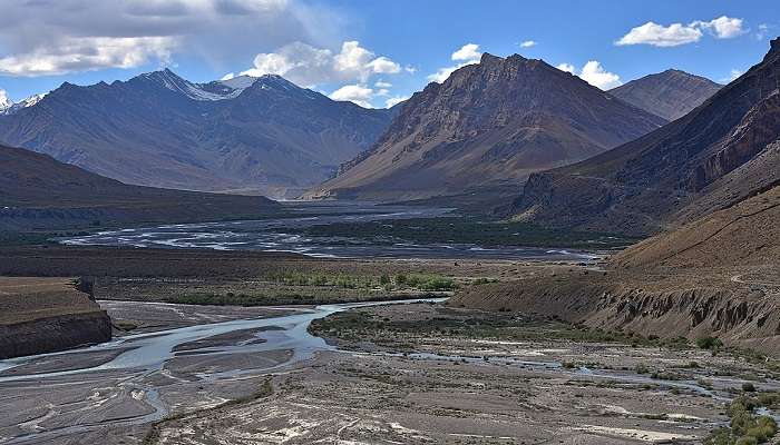 Spiti River above Kaza