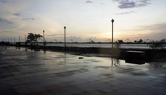 Witness the stunning scenic view of the Vypeen Island in Ernakulam,