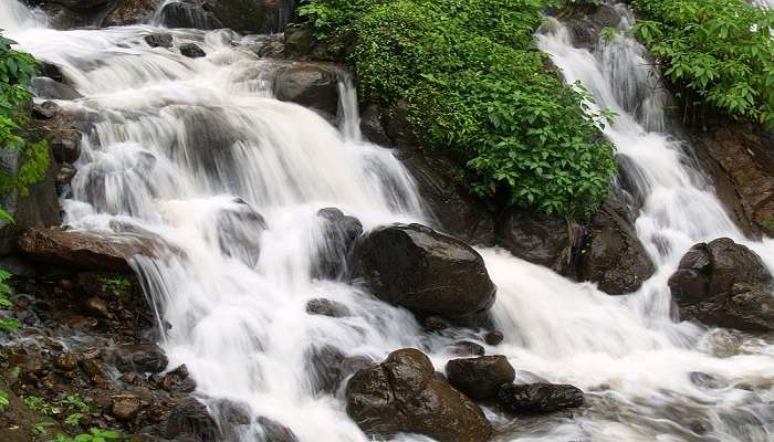 A wonderful view of Amboli Waterfalls in Goa
