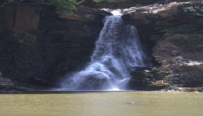 A breathtaking view of Arvalem Waterfalls in Goa