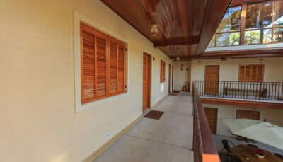 Balcony walkway in Hotels