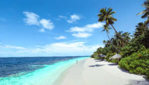 beach view in Maldives