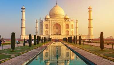 A view of Taj Mahal