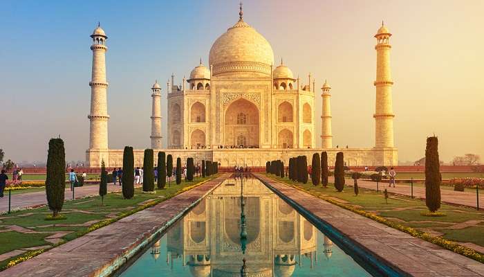 A view of Taj Mahal