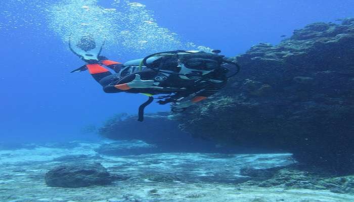 Scuba diving in Barcelona