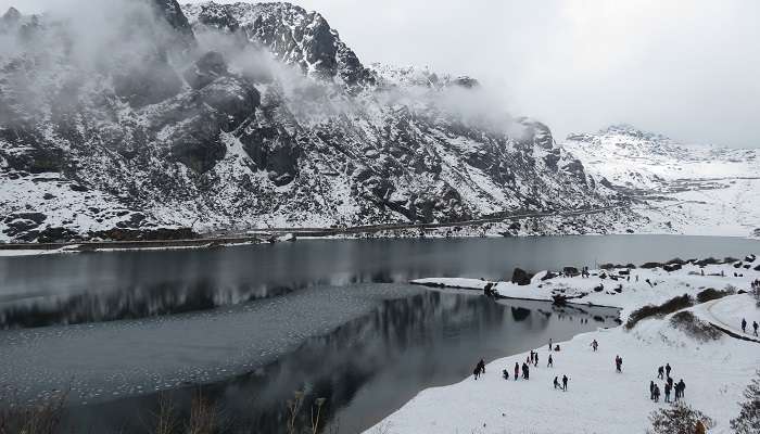 The Tsomgo Lake in Sikkim