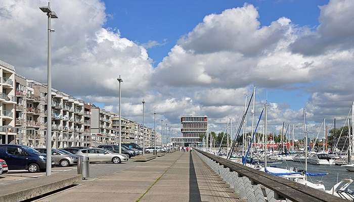 see the panoramic view of petrol tankers and ferries for a wonderful experience among the beaches in Belgium.