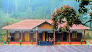 front view of Swastha Plantation resort