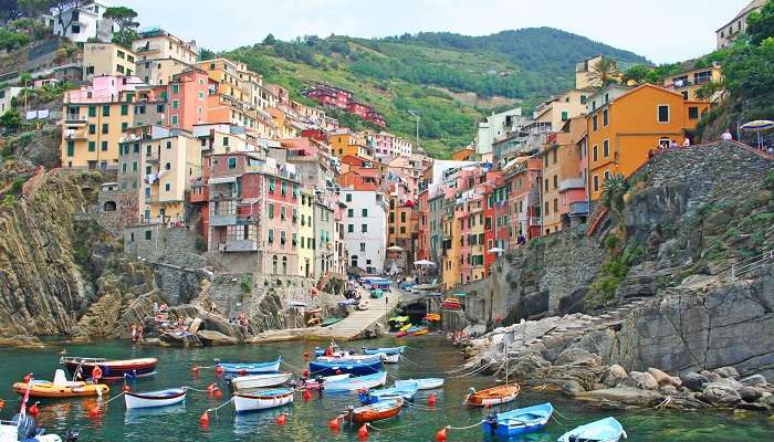 Cinque Terre is one of the best honeymoon destinations in Europe