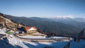 Snow in Tonglu, Kanchenjungha Darjeeling