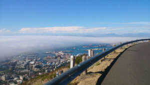View from signal hill in cape town