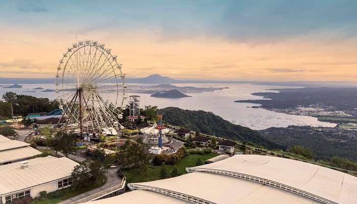 Tagaytay is a scenic town near Manila 