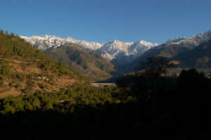 mountain view from Kamlah fort