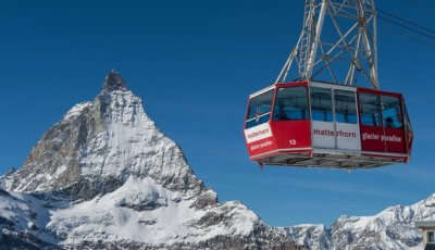 Cable car to Matterhorn Glacier Paradise
