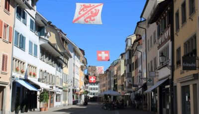 Cidade de Winterthur na Suíça