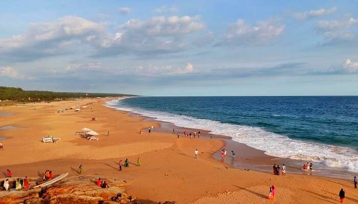Poovar beach view Trivandrum Kerala India