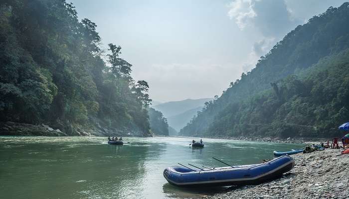 सिक्किम में तीस्ता नदी की यात्रा