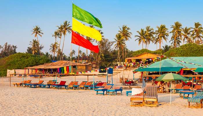 Arambol Beach, one of the best tourist places to visit in Goa