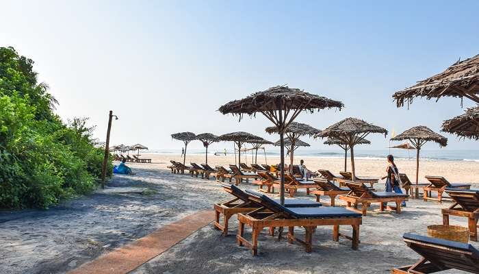 Ashvem Beach, one of the best places to visit in Goa
