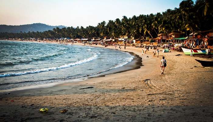 beachside view in Goa
