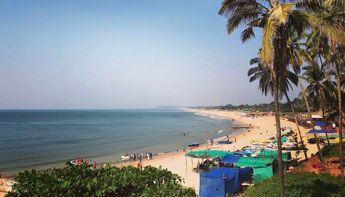 Sinquerim Beach, one of the top places to visit in Goa