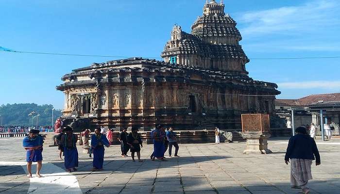 sringeri is the ancient hill town and the famous places to visit in karnataka.