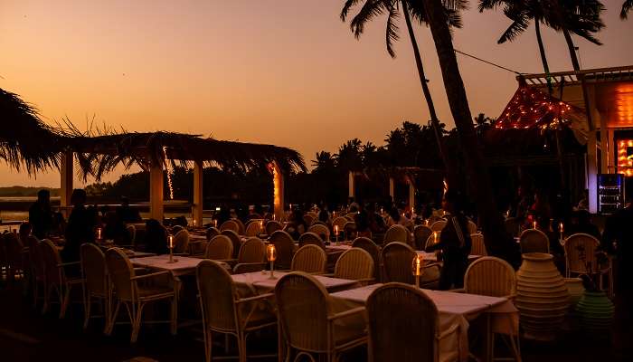 Thalassa Restaurant, one of the best tourist places to visit in Goa